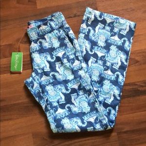 NWT Lilly Pulitzer Florita Linen Pant